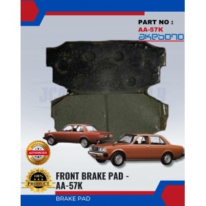 Front Brake Pad-Toyota TT132-AKEBONO-AA-57K