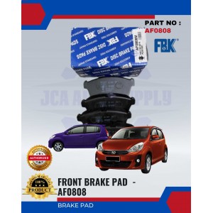 Front Disc Brake Pad-Perodua Myvi-FBK-AF0808