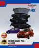 Perodua Myvi Front Disc Brake Pad - FBK - AF0808 image