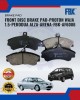 FBK FRONT DISC BRAKE PAD - PROTON WAJA 1.6-ALZA-ARENA - AF6086 image