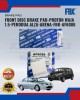 FBK FRONT DISC BRAKE PAD - PROTON WAJA 1.6-ALZA-ARENA - AF6086 image