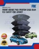 FBK FRONT DISC BRAKE PAD - PROTON SAGA BLM / SAVVY / FLX -AF6827 image