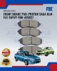 FBK FRONT DISC BRAKE PAD - PROTON SAGA BLM / SAVVY / FLX -AF6827 image