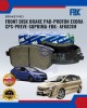 Showing image for Front Disk Brake Pad-proton exora cps-preve-suprima-fbk- AF6831M Front Disk Brake Pad-proton exora cps-preve-suprima-fbk- AF6831M image
