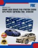 Showing image for Front Disk Brake Pad-proton exora cps-preve-suprima-fbk- AF6831M Front Disk Brake Pad-proton exora cps-preve-suprima-fbk- AF6831M image