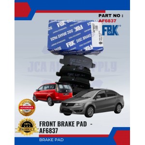 Rear Disc Brake Pad-Proton Preve-Exora Turbo-FBK-AF6837