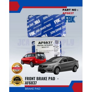 Rear Disc Brake Pad-Proton Preve-Exora Turbo-FBK-AF6837