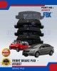 Proton Preve - Exora Turbo Rear Disc Brake Pad - FBK - AF6837 Brake System image