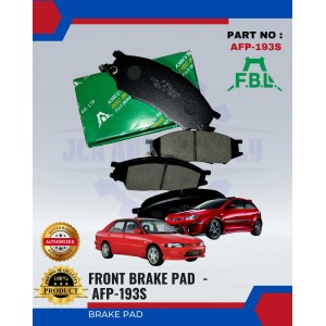 Front Disc Brake Pad(4pcs)-Proton Wira-Satria-FBL-AFP-193S