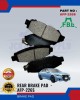 FBL REAR DISC BRAKE PAD (4PCS) - TOYOTA CROWN, LEXUS, GR SUPRA - AFP-226S Brake System image