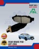 FBL REAR DISC BRAKE PAD (4PCS) - TOYOTA CROWN, LEXUS, GR SUPRA - AFP-226S Brake System image