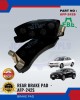 FBL REAR DISC BRAKE PAD (4PCS) - TOYOTA CAMRY, HARRIER - AFP-242S Brake System image