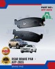 FBL REAR DISC BRAKE PAD (4PCS) - MITSUBISHI CHALLENGER, NISSAN CEDRIC - AFP-265S image