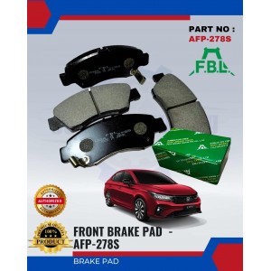 Front Disc Brake Pad(4pcs)-Honda City-FBL-AFP-278S