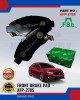 FBL FRONT DISC BRAKE PAD (4PCS) - HONDA CITY - AFP-278S Brake System image