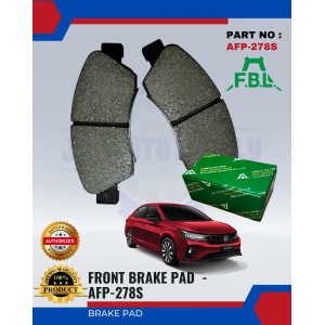 Front Disc Brake Pad(4pcs)-Honda City-FBL-AFP-278S