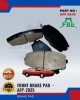 FBL Front Disc Brake Pad (4pcs) - Toyota Supra -AFP-283S Brake System image