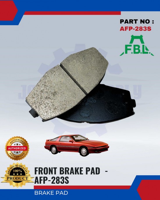 FBL Front Disc Brake Pad (4pcs) - Toyota Supra -AFP-283S Brake System image