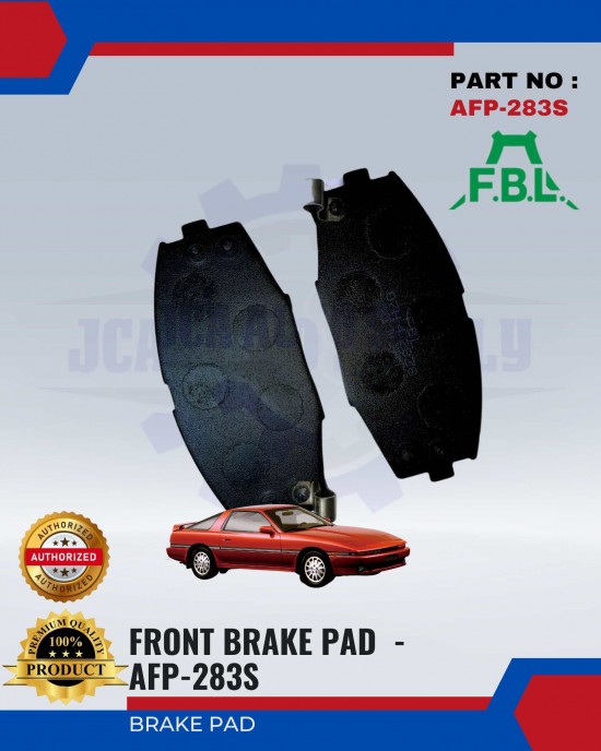 FBL Front Disc Brake Pad (4pcs) - Toyota Supra -AFP-283S Brake System image