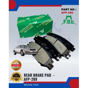 REAR DISC BRAKE PAD SET(4PCS)-TOYOTA LEXUS-FBL-AFP-289