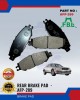 FBL REAR DISC BRAKE PAD - TOYOTA LEXUS - AFP-289 Brake System image