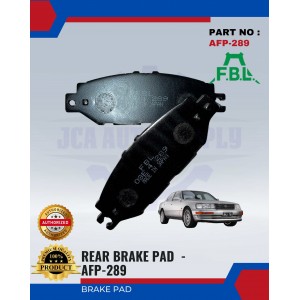 REAR DISC BRAKE PAD SET(4PCS)-TOYOTA LEXUS-FBL-AFP-289