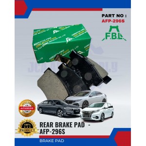 Rear Disc Brake Pad Set(4pcs)-Honda Accord-Civic-FBL-AFP-296S