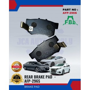 Rear Disc Brake Pad Set(4pcs)-Honda Accord-Civic-FBL-AFP-296S