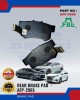 Rear Disc Brake Pad Set(4pcs)-Honda Accord-Civic-FBL-AFP-296S Brake System image