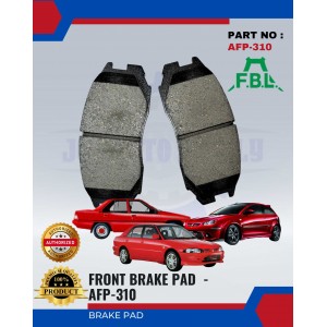 Front Disc Brake Pad(4pcs)-Proton Wira-Satria-Saga-FBL-AFP-310