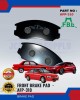 FBL Front Disc Brake Pad (4pcs) - Proton Wira, Satria, Saga - AFP-310 image