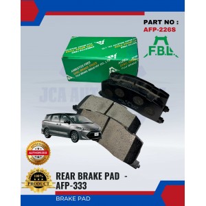 Rear Disc Brake Pad(4pcs)-Toyota Estima-Harrier-FBL-AFP-333