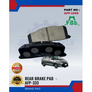 Rear Disc Brake Pad(4pcs)-Toyota Estima-Harrier-FBL-AFP-333