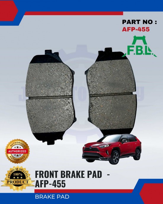 FBL FRONT DISC BRAKE PAD (4PCS) - TOYOTA RAV4 - AFP-455 image