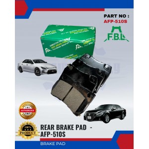 Rear Disc Brake Pad(4pcs)-Toyota Crown-Mark-FBL-AFP-510S