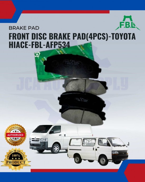 Showing image for Front Disc Brake Pad(4pcs)-Toyota Hiace-FBL-AFP534 Front Disc Brake Pad(4pcs)-Toyota Hiace-FBL-AFP534 image