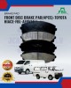 Showing image for Front Disc Brake Pad(4pcs)-Toyota Hiace-FBL-AFP534 Front Disc Brake Pad(4pcs)-Toyota Hiace-FBL-AFP534 image