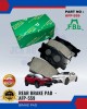 FBL REAR DISC BRAKE PAD SET (4PCS) - TOYOTA CAMRY, RAV4 - AFP-559 Brake System image