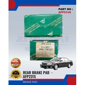 Rear Brake Pad-Nissan Cefiro A32-FUJI-AFP231S