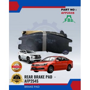 Rear Brake Pad-Proton Perdana-Mitsubishi Pajero-FUJI-AFP254S