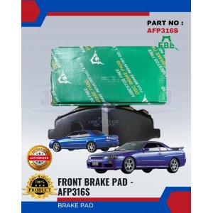 Front Disc Brake Pad-Nissan Skyline Hr34-FUJI (FBL)-AFP316S