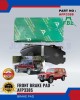 Isuzu Trooper V6 Front Disc Brake Pad - FUJI (FBL) - AFP338S Brake System image