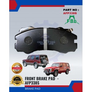 Front Brake Pad-Isuzu Trooper V6-FUJI (FBL)-AFP338S