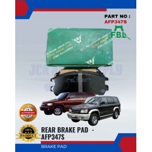 Rear Brake Pad-Isuzu Trooper V6-FUJI-AFP347S