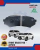 Lexus LX470 - RX300 Rear Brake Pads - FUJI - AFP379 Brake System image