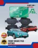 Toyota Celica Front Disc Brake Pad - FUJI (FBL) - AFP383 Brake System image