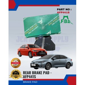 Rear Brake Pad-Toyota Altis 1.6-VIOS-FUJI-AFP441S