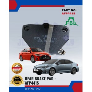 Rear Brake Pad-Toyota Altis 1.6-VIOS-FUJI-AFP441S