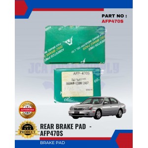 Rear Brake Pad-Nissan Cefiro A3-FUJI-AFP470S