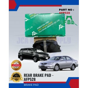 Rear Brake Pad-Toyota Camry ACV30-WISH-FUJI-AFP528